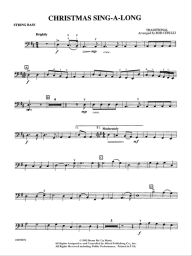 Christmas Sing-a-Long: String Bass