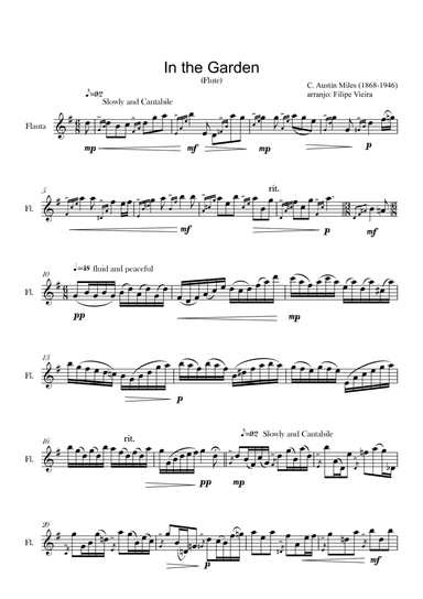 In the Garden (Flute Solo)