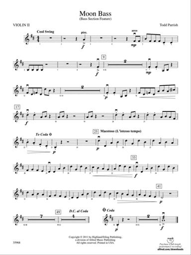 Moon Bass: 2nd Violin