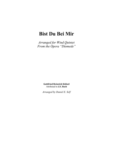 Bist Du Bei Mir