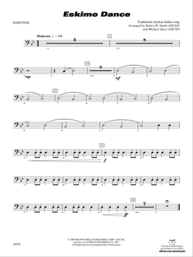 Eskimo Dance: Baritone B.C.