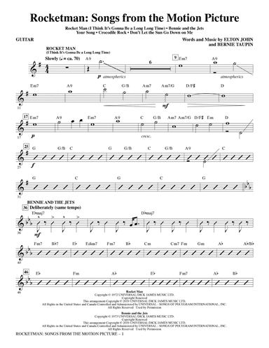 Rocketman: Songs from the Motion Picture (arr. Mac Huff) - Guitar