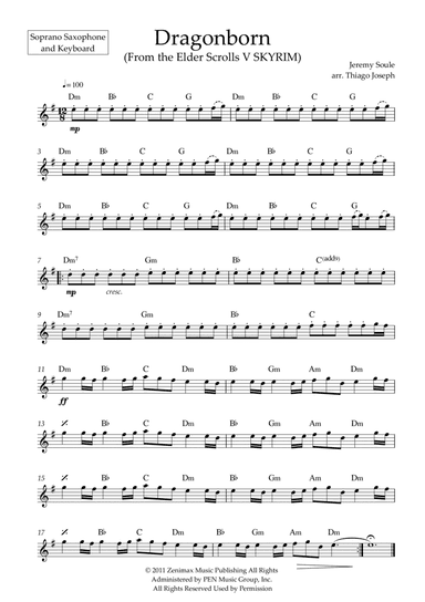 Dragonborn (skyrim Theme)