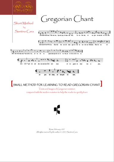 The Gregorian chant - Small Method
