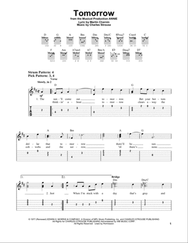 Tomorrow (from Annie)