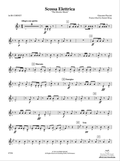 Scossa Elettrica: 1st B-flat Cornet