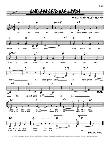 Unchained Melody (Low Voice)