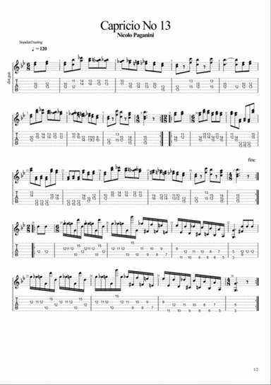 Capricio No 13