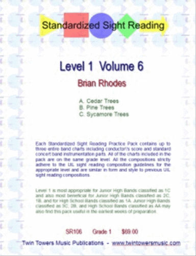 Sight Reading Practice Pack Level 1 Volume 6