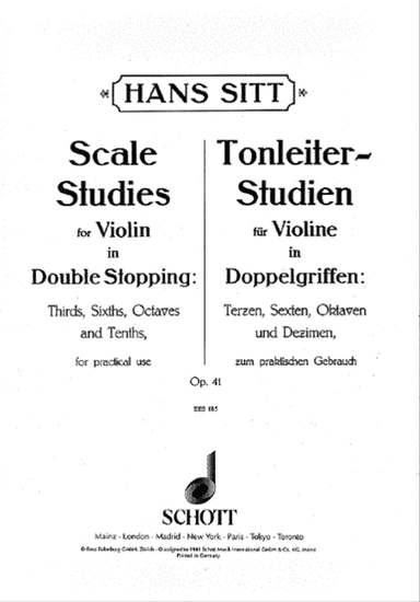 Scales Studies for Violin Op. 41
