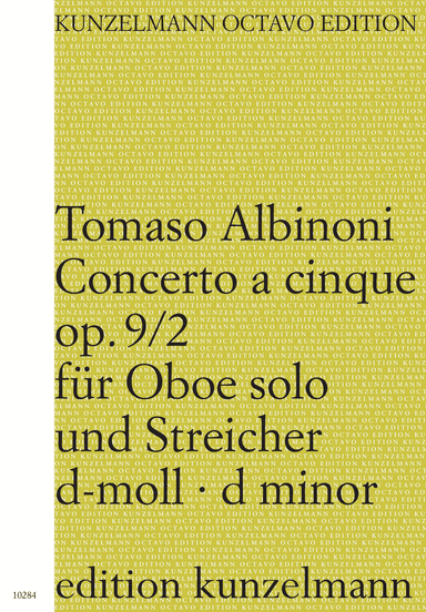 Concerto for oboe Op. 9/2 in D minor