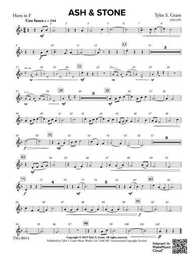 Ash & Stone: 1st F Horn