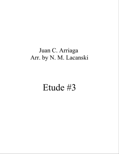 Etude #3