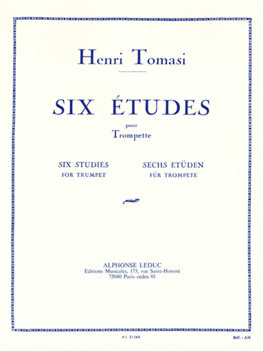 Six Etudes Pour Trompette (trumpet)