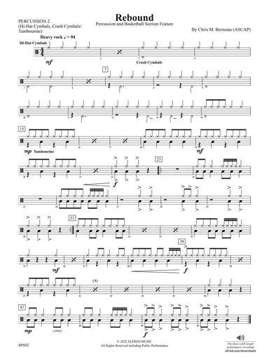 Rebound: 2nd Percussion