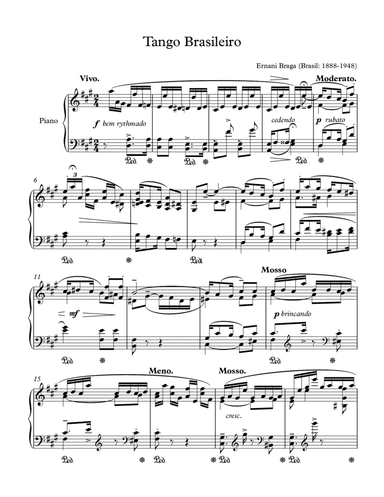 ERNANI'S TANGO BRASILEIRO