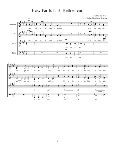 How Far Is It To Bethlehem