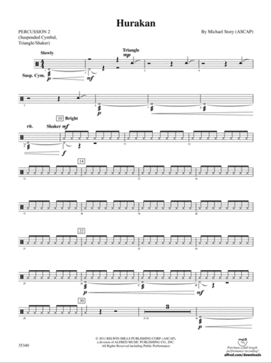 Hurakan: 2nd Percussion