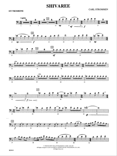 Shivaree: 1st Trombone