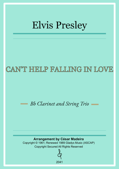 Can't Help Falling In Love