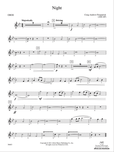 Night: Oboe