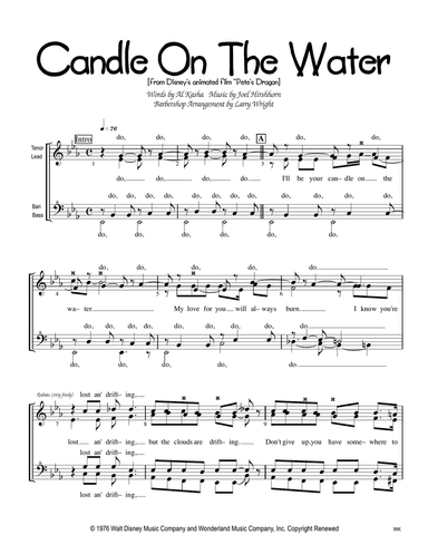 Candle On The Water