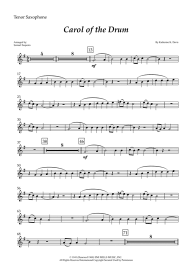 Carol Of The Drum
