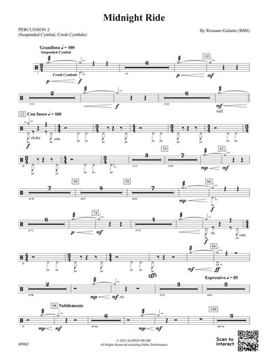 Midnight Ride: 2nd Percussion