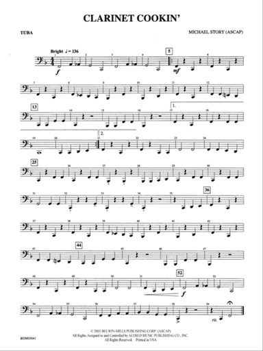 Clarinet Cookin': Tuba