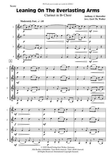 Leaning On The Everlasting Arms