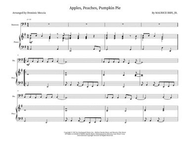 Apples, Peaches, Pumpkin Pie