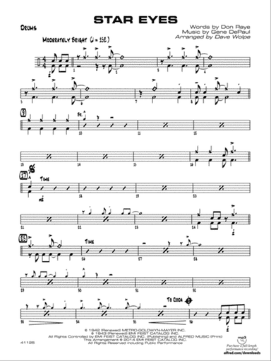 Star Eyes: Drums