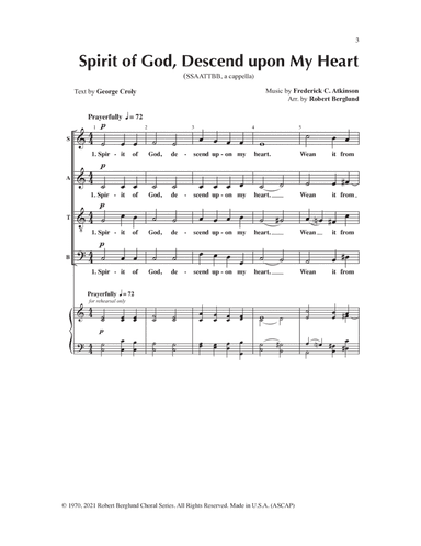 Spirit of God (Descend Upon My Heart)