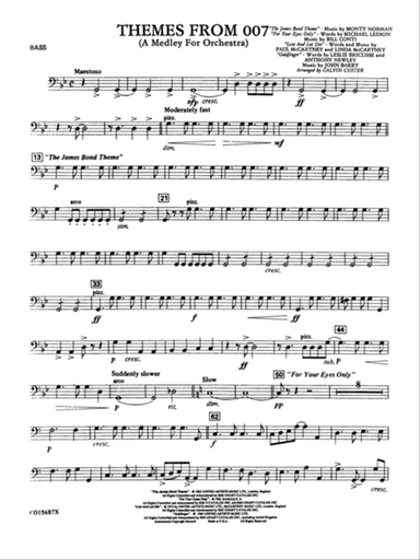 Themes from 007: String Bass