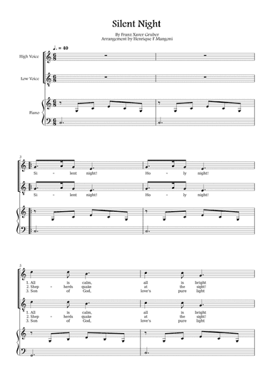 Silent Night (Stille Nacht)