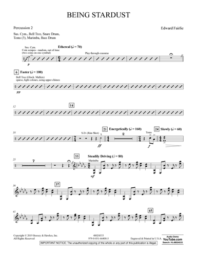 Being Stardust - Percussion 2