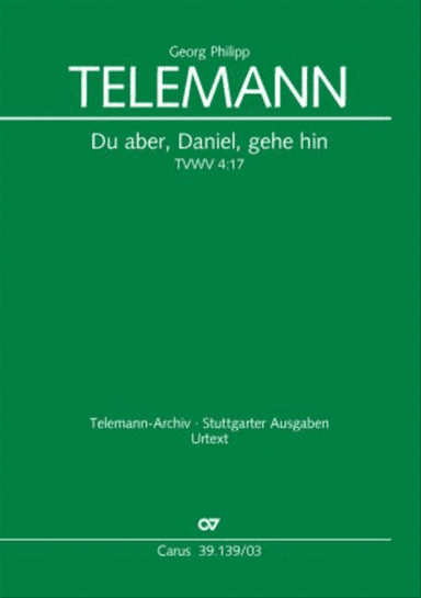 Du aber, Daniel gehe hin