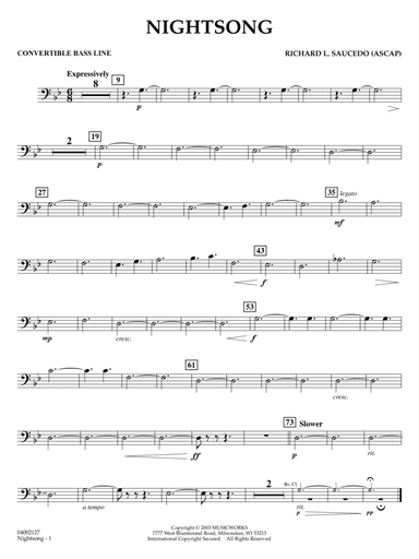 Nightsong - Convertible Bass Line