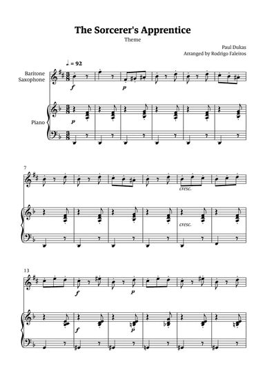 The Sorcerer's Apprentice theme