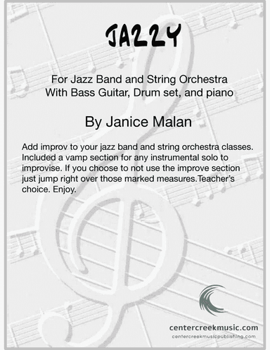 Jazzy for Jazz Band and String Orchestra