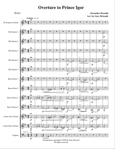 Overture to Prince Igor
