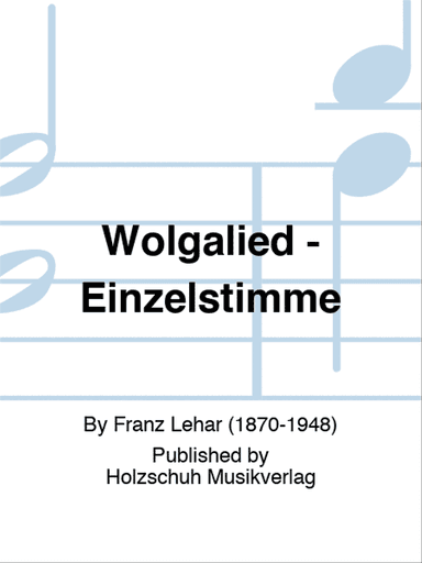 Wolgalied - Einzelstimme