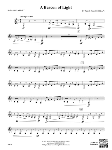 A Beacon of Light: B-flat Bass Clarinet