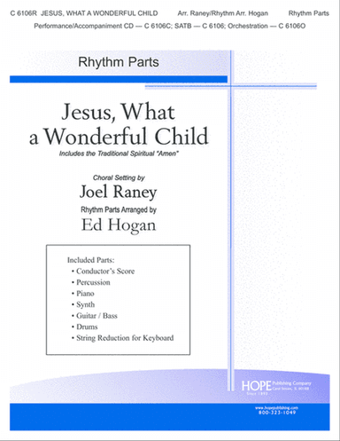 Jesus, What a Wonderful Child with Amen