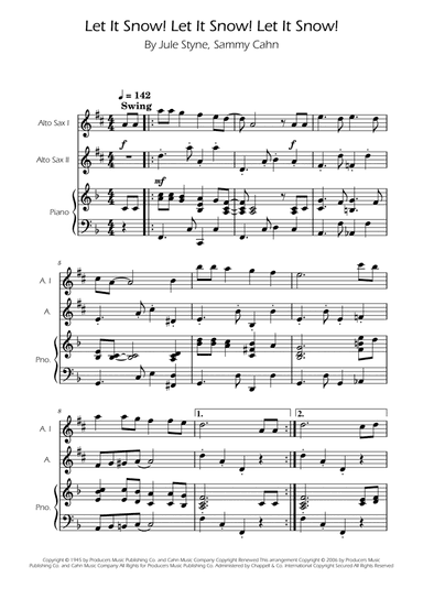 Let It Snow! Let It Snow! Let It Snow!