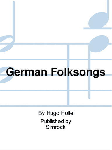 German Folksongs