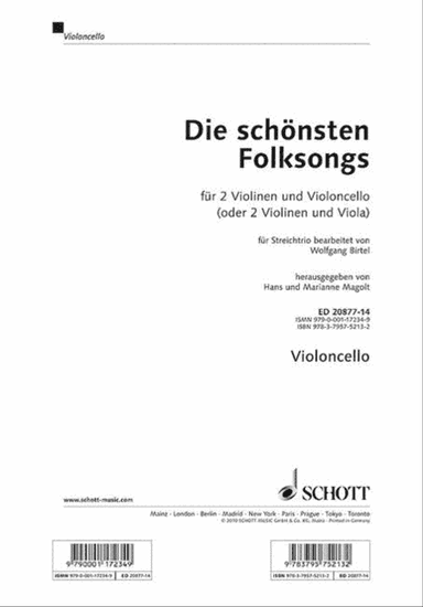 The most beautiful folk songs