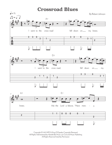 Cross Road Blues (crossroads)