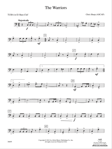 The Warriors: (wp) E-flat Tuba B.C.