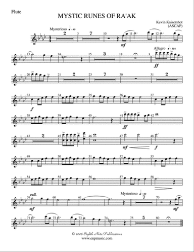 Mystic Runes of Ra’ak: Flute